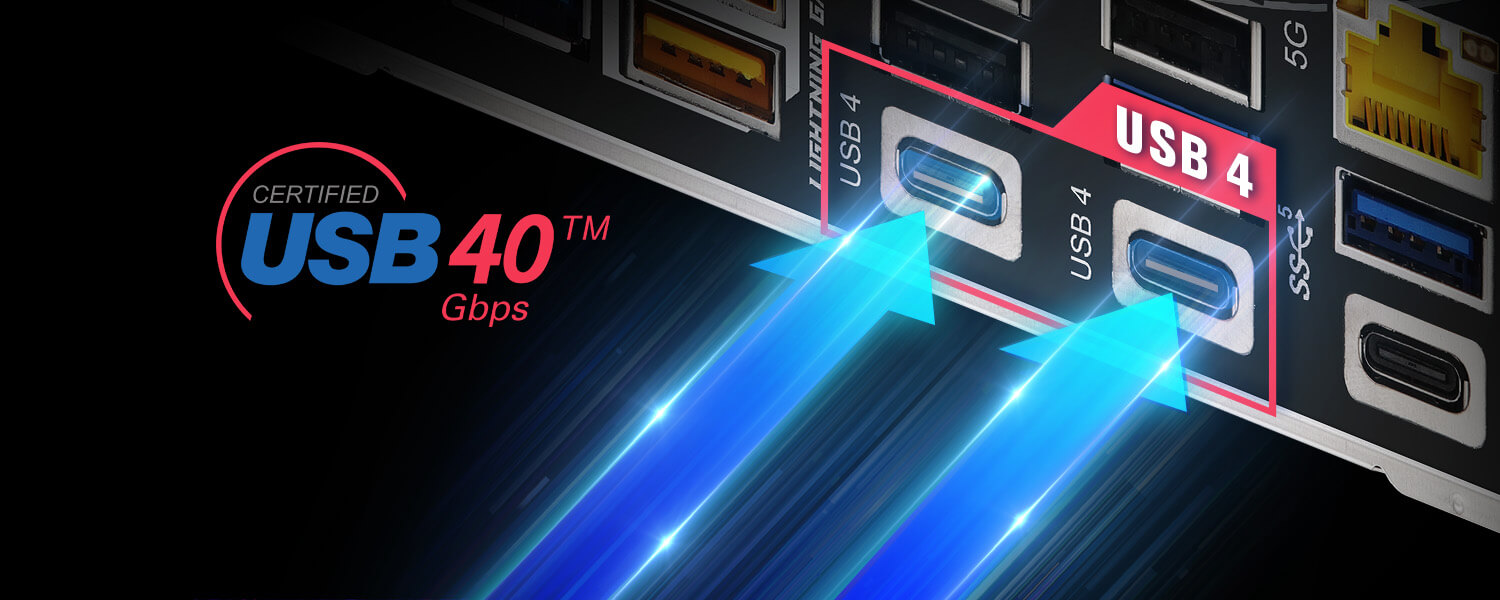 Enhanced USB4 Type-C